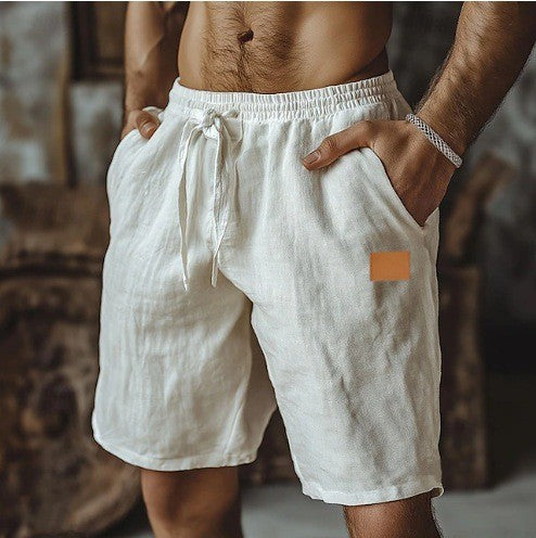 Felipe | Pantalones cortos informales de lino para hombre
