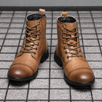 Casiano | Botines de piel sintética