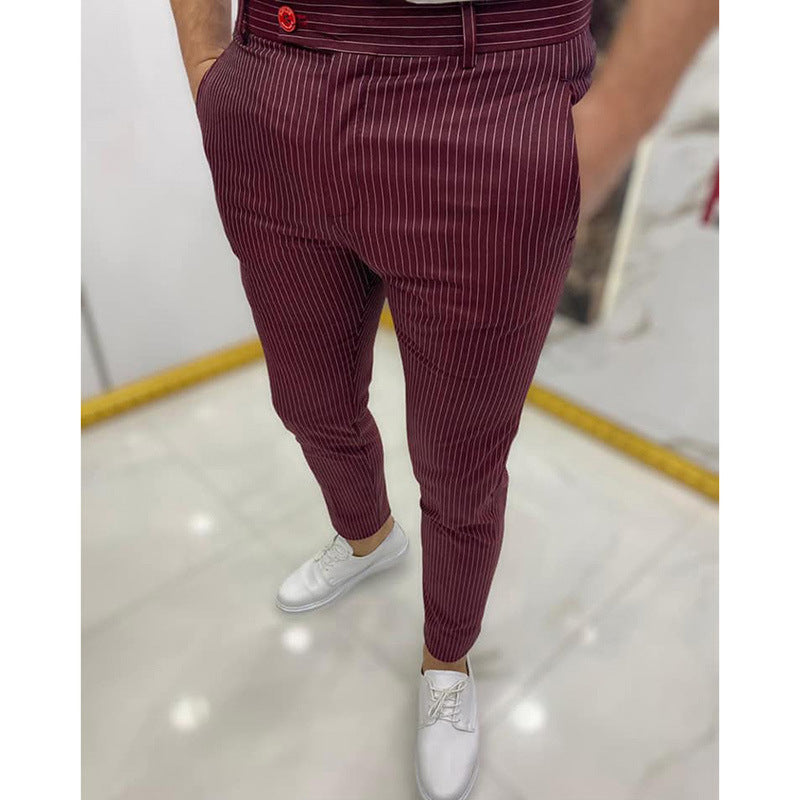 Iván | Pantalones informales de corte ajustado
