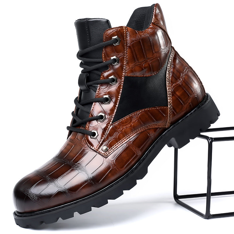 Bonifacio | Botas de piel de cocodrilo