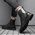 Casiano | Botines de piel sintética