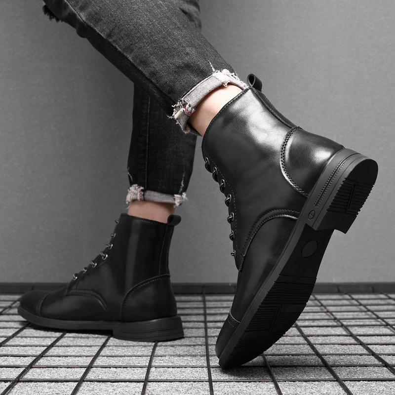 Casiano | Botines de piel sintética