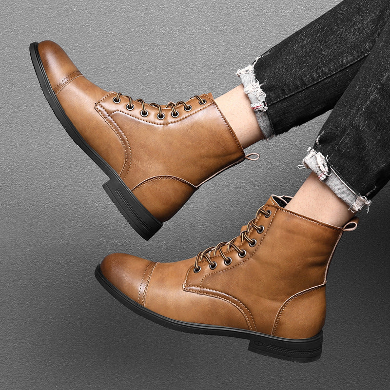 Casiano | Botines de piel sintética