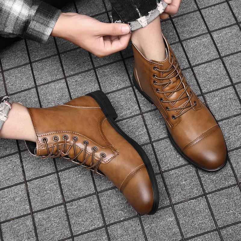 Casiano | Botines de piel sintética