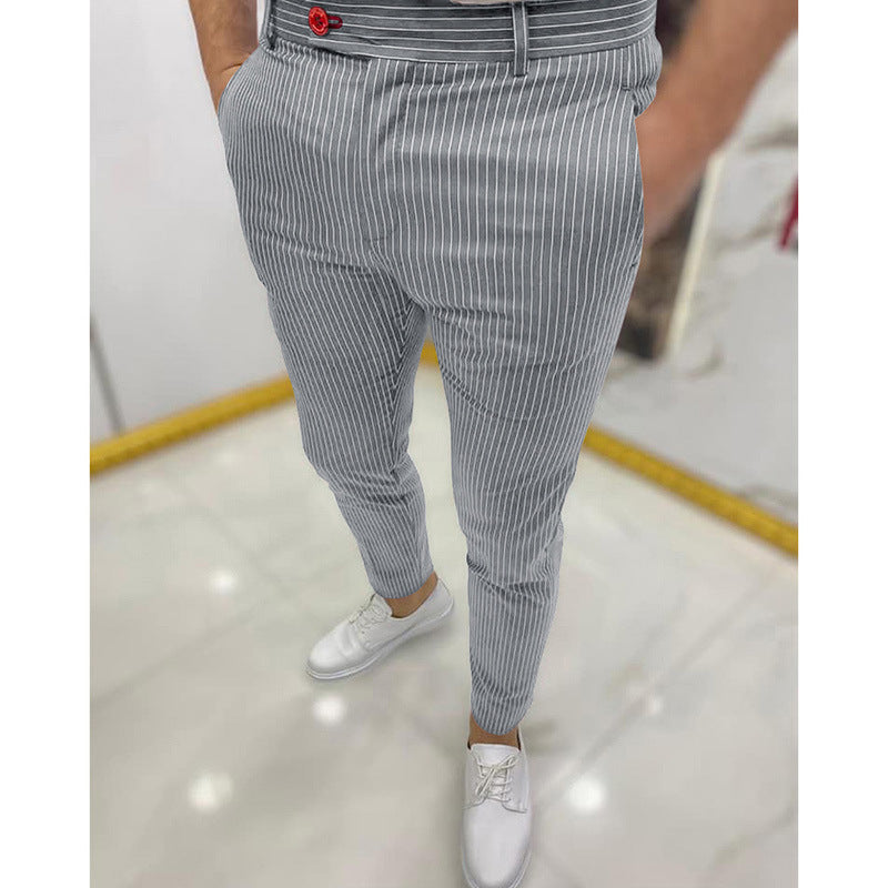 Iván | Pantalones informales de corte ajustado