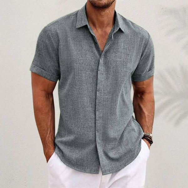 Adrián | Camisa clásica de lino