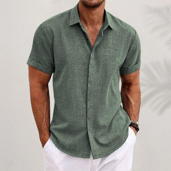 Adrián | Camisa clásica de lino