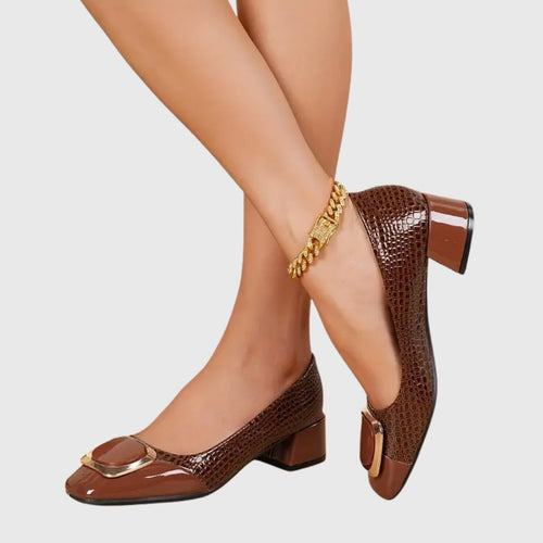 Berenice - Mocasines Ortopédicos de Piel en color Marrón