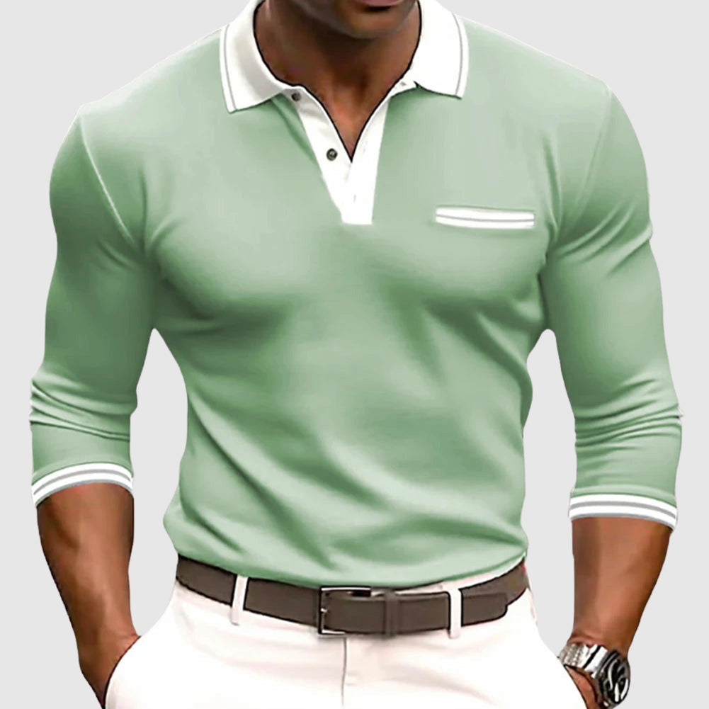 Baltasar | Camisa con elegantes detalles en contraste