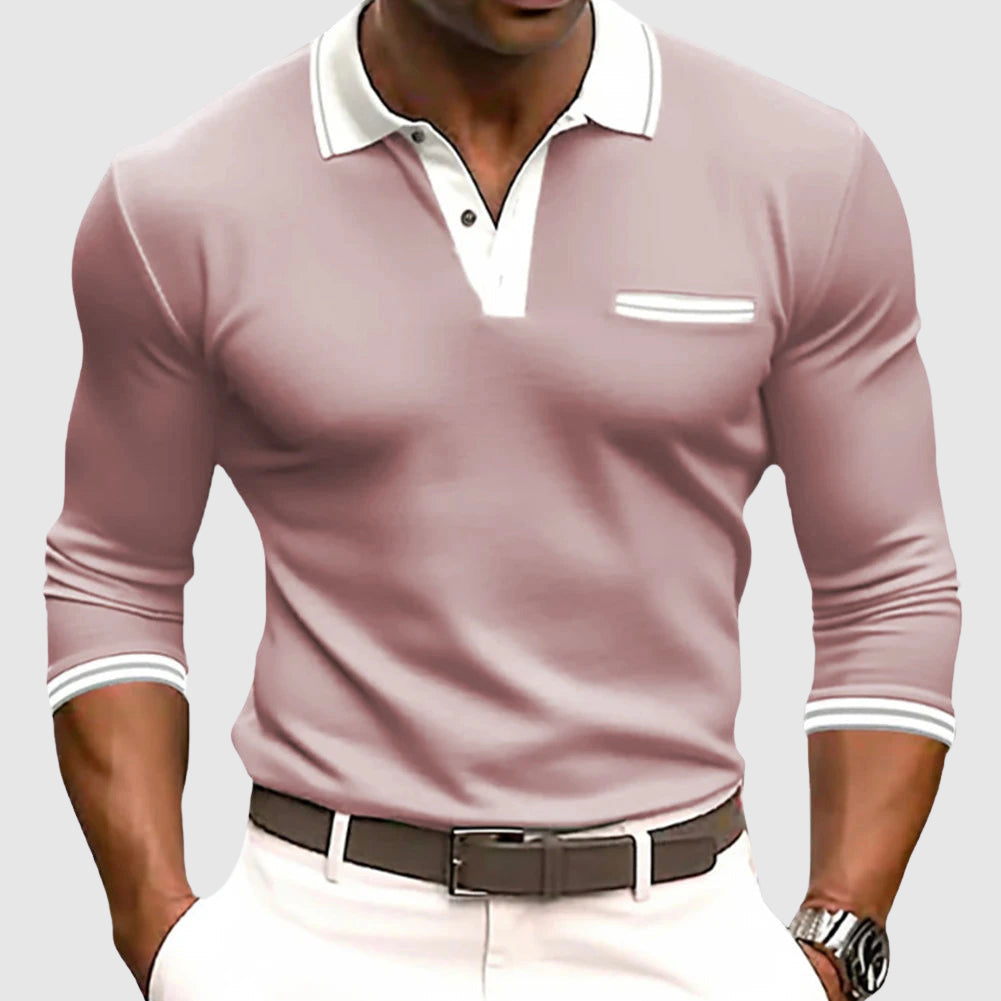 Baltasar | Camisa con elegantes detalles en contraste