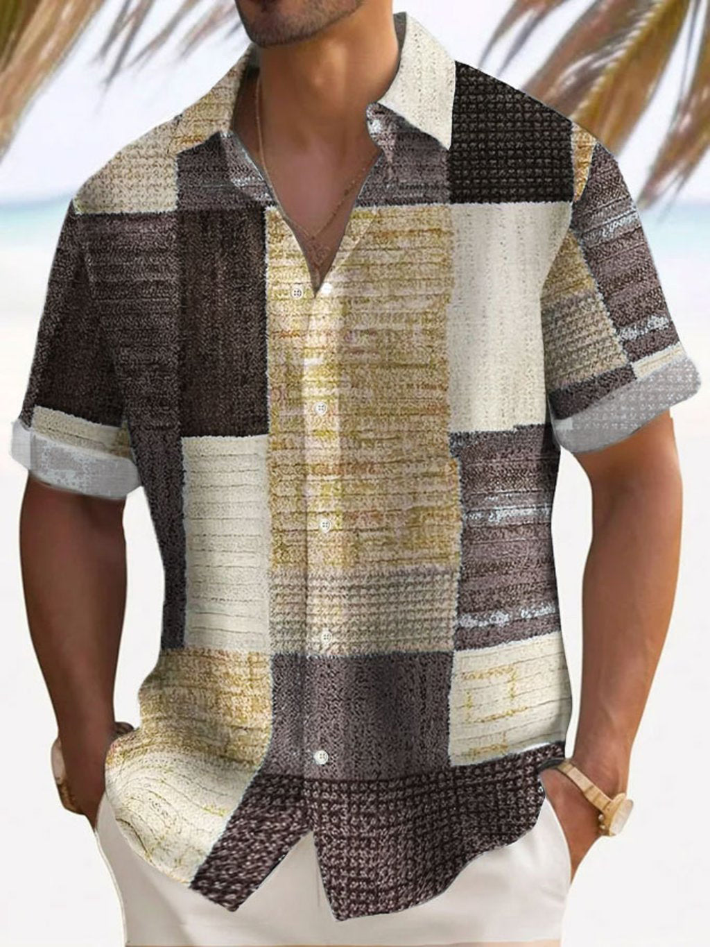 Abel | Camisa elegante de manga corta