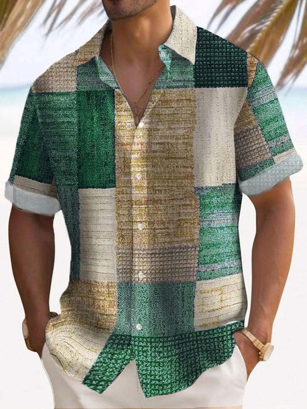 Abel | Camisa elegante de manga corta