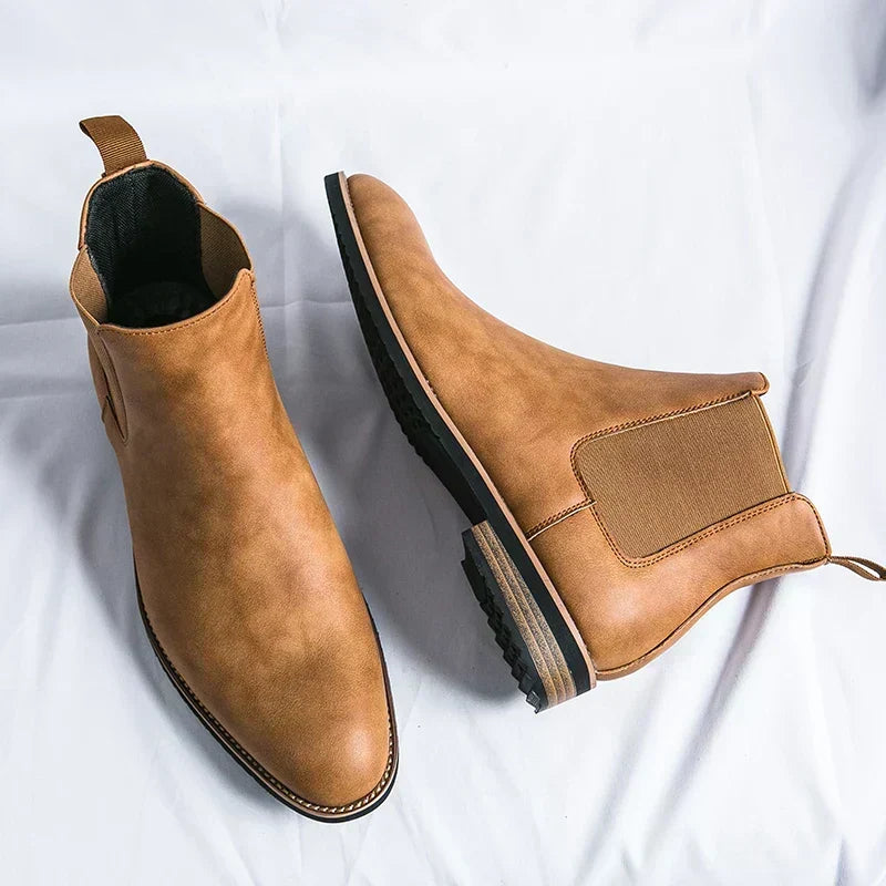 Aureliano | Botas Chelsea de piel