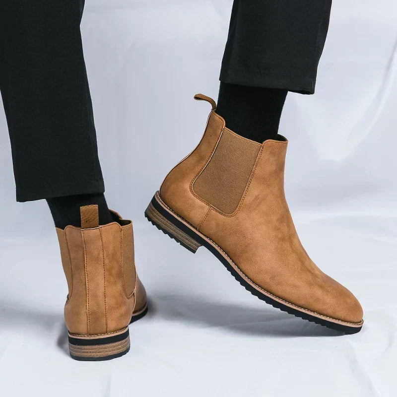 Aureliano | Botas Chelsea de piel