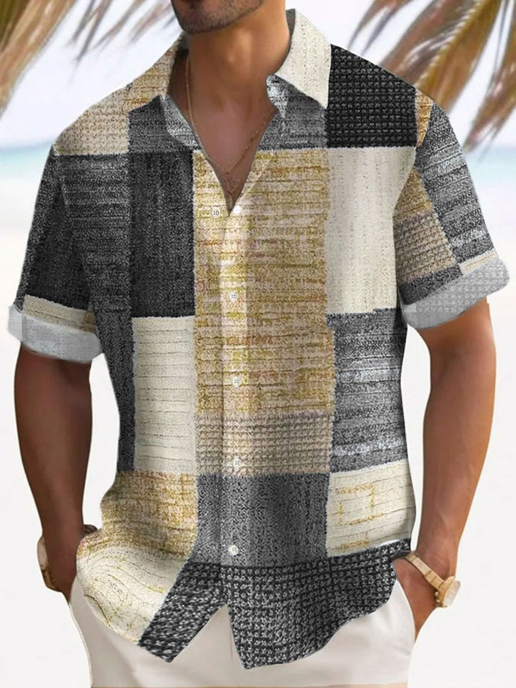 Abel | Camisa elegante de manga corta