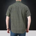Bernardo | Camisa elegante de cuadros de manga corta