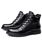Bonifacio | Botas de piel de cocodrilo