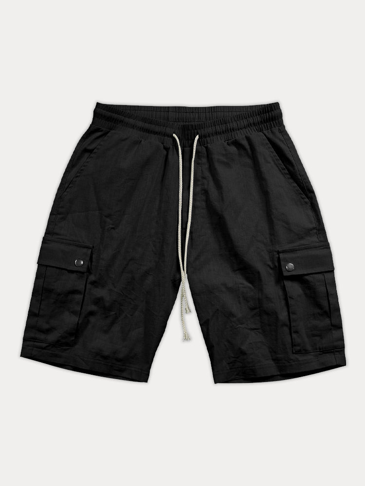Fernando | Pantalones cargo cortos básicos de algodón