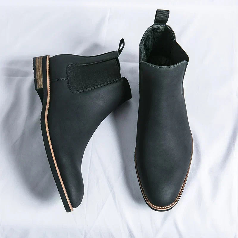Aureliano | Botas Chelsea de piel