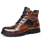 Bonifacio | Botas de piel de cocodrilo