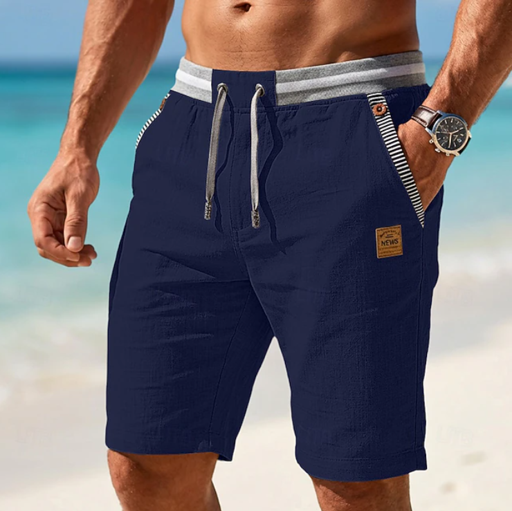 Emilio | Pantalones cortos ligeros de verano con cordón