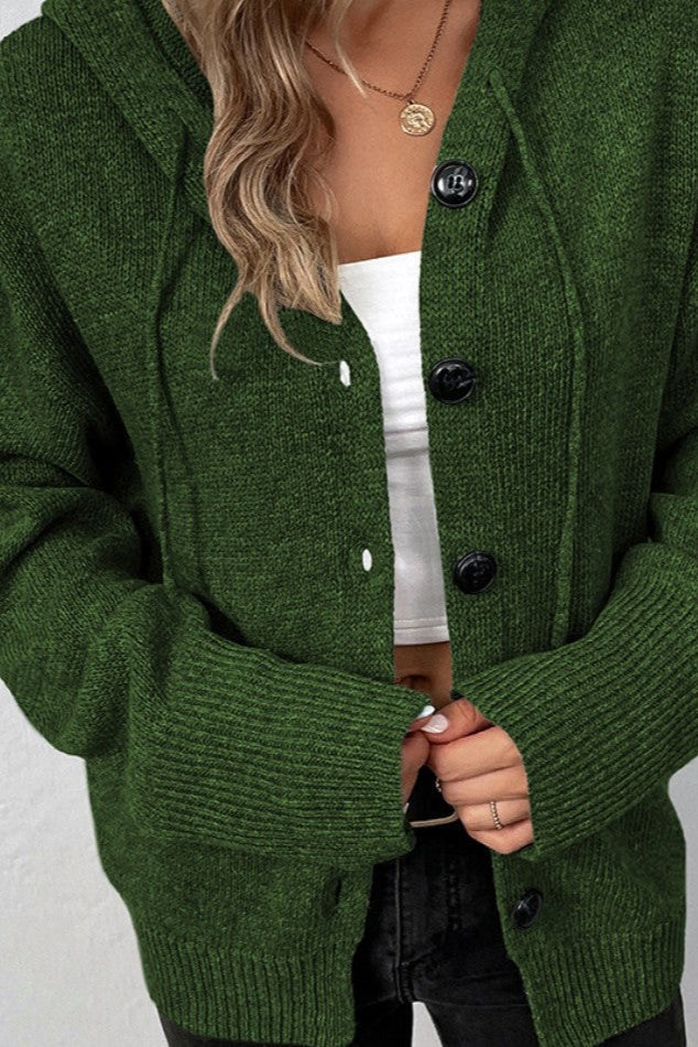 Amelia | Cardigan de Punto Suave en color Gris