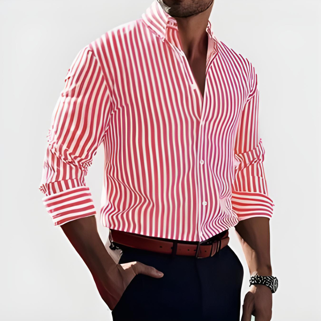 Amador | Camisa Confidence de rayas