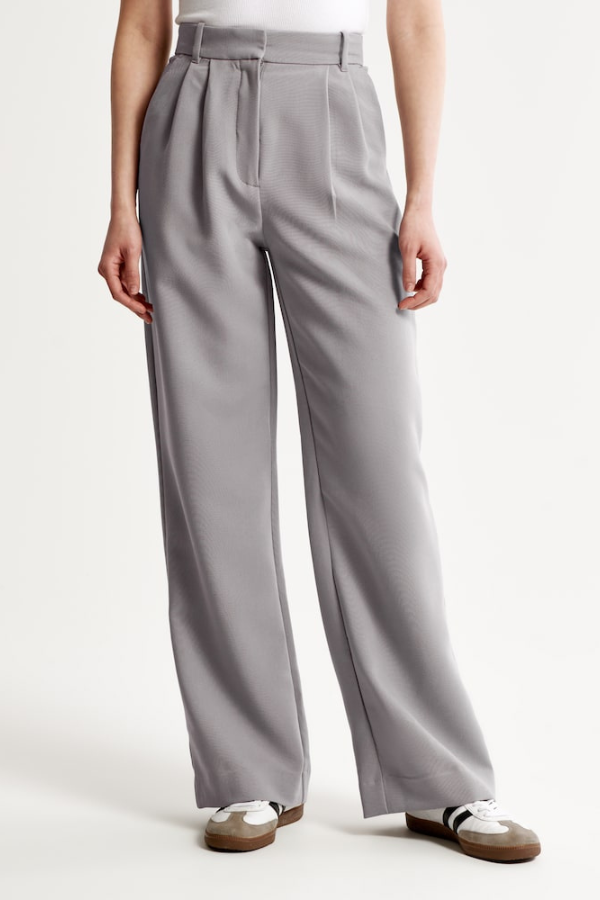Tinashe Pantalones Tailored de Pierna Ancha en color Negro