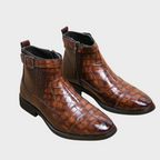 Abilio | Botines con hebilla de piel sintética