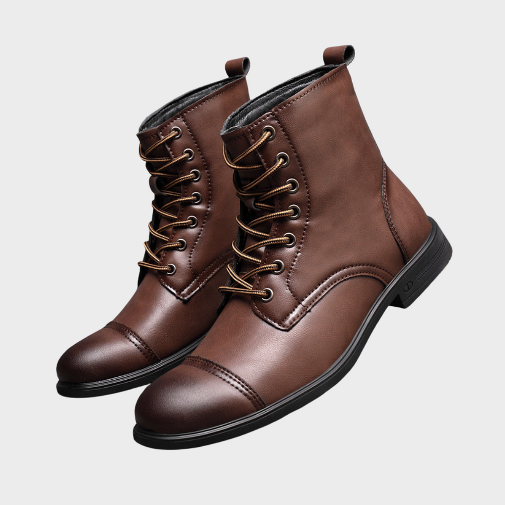 Casiano | Botines de piel sintética