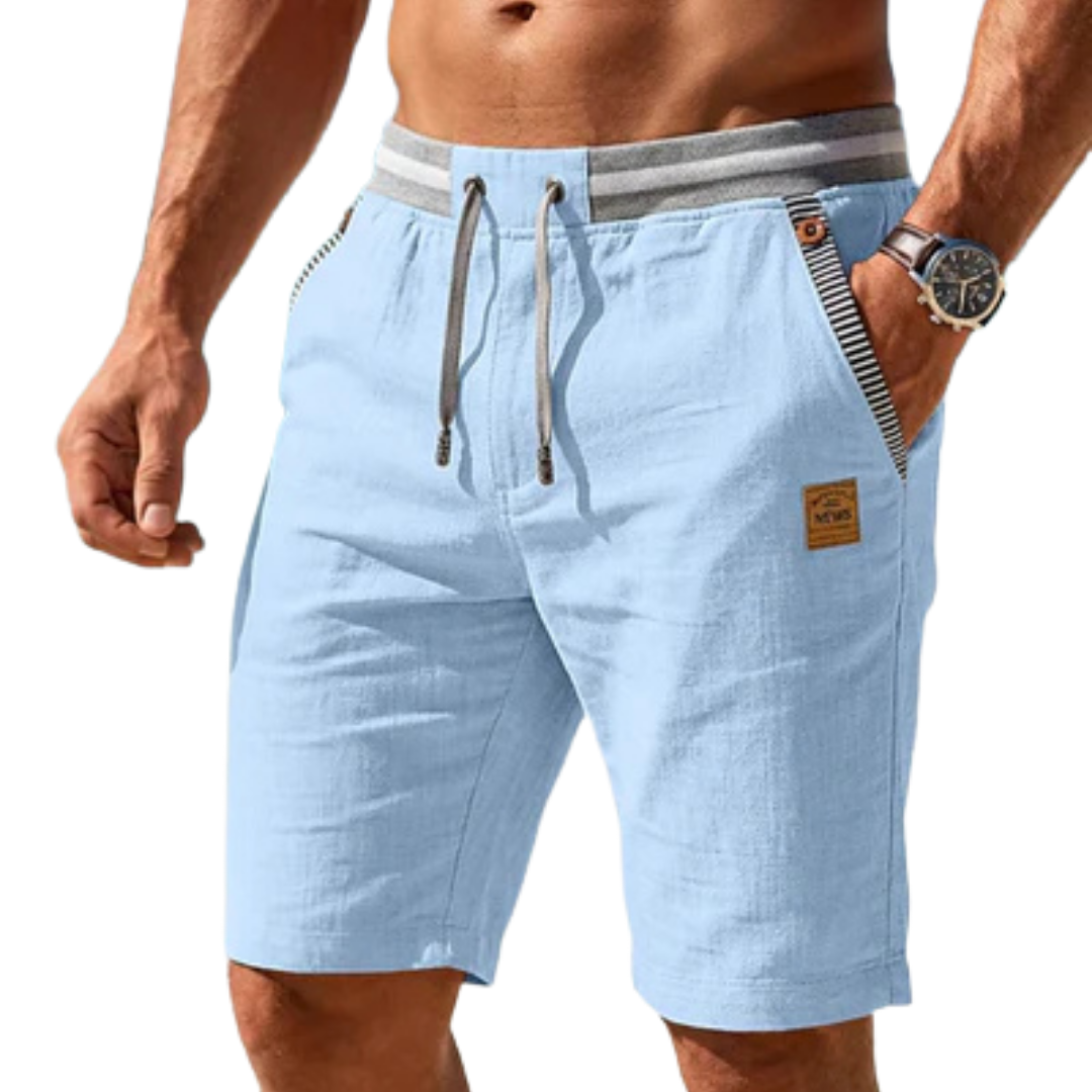 Emilio | Pantalones cortos ligeros de verano con cordón