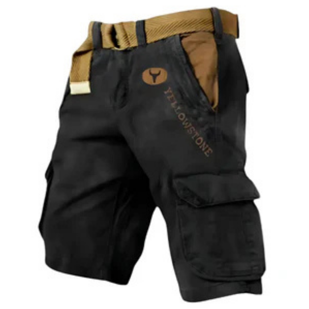 Evaristo | Pantalones cargo cortos para hombre con 6 bolsillos