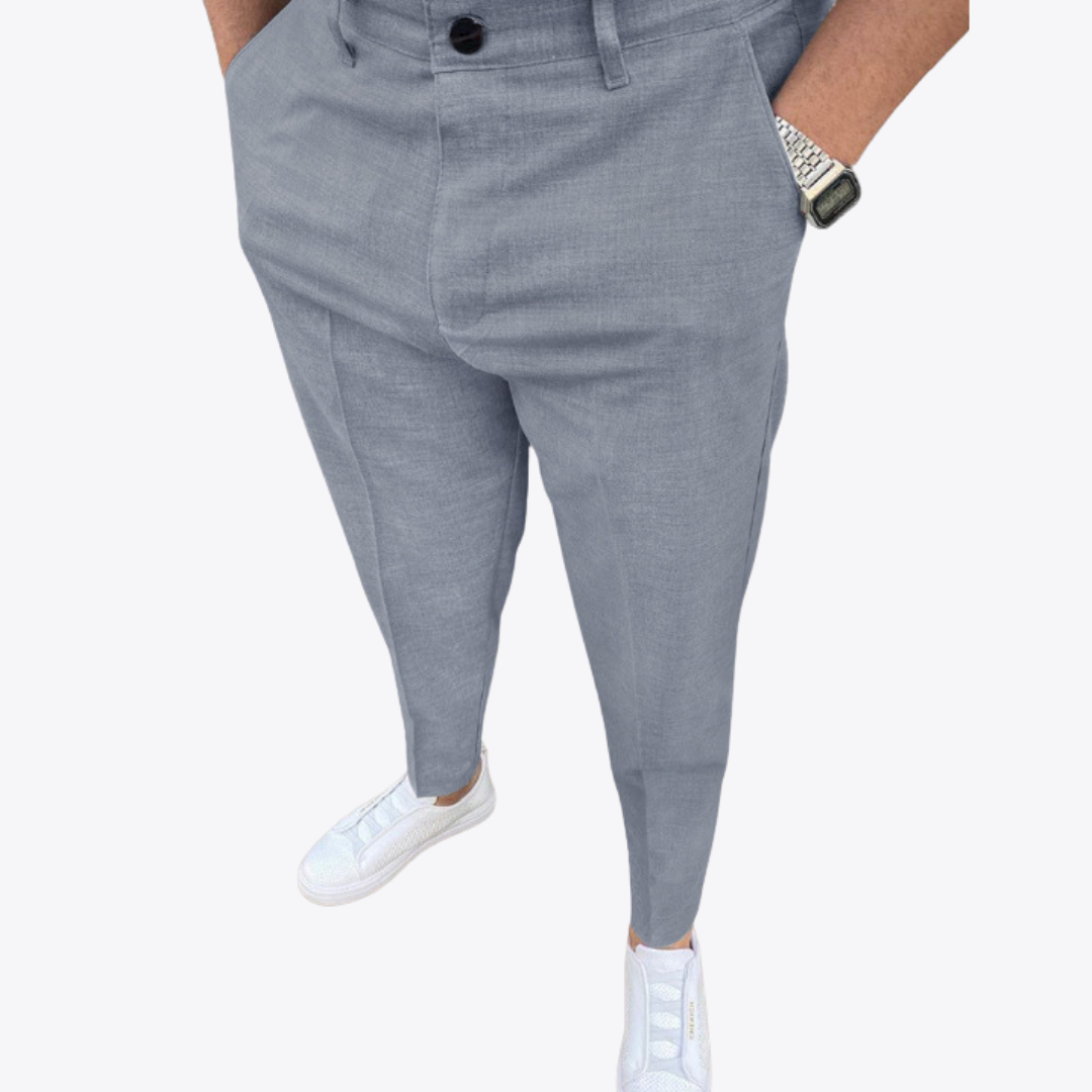 Iván | Pantalones informales de corte ajustado
