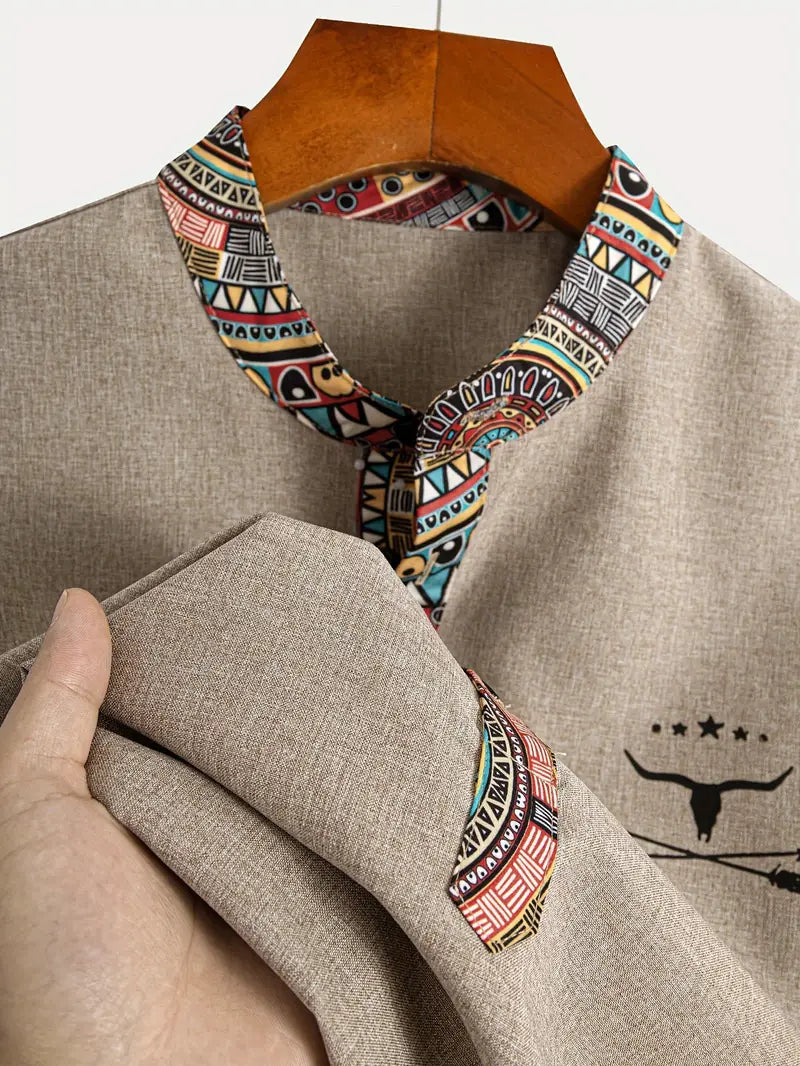 Adolfo | Camisa elegante de manga corta