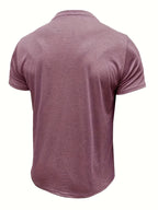 Lucas | Camiseta elegante con cuello redondo y bolsillo