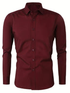 Blas | Camisa elegante de manga larga con botones