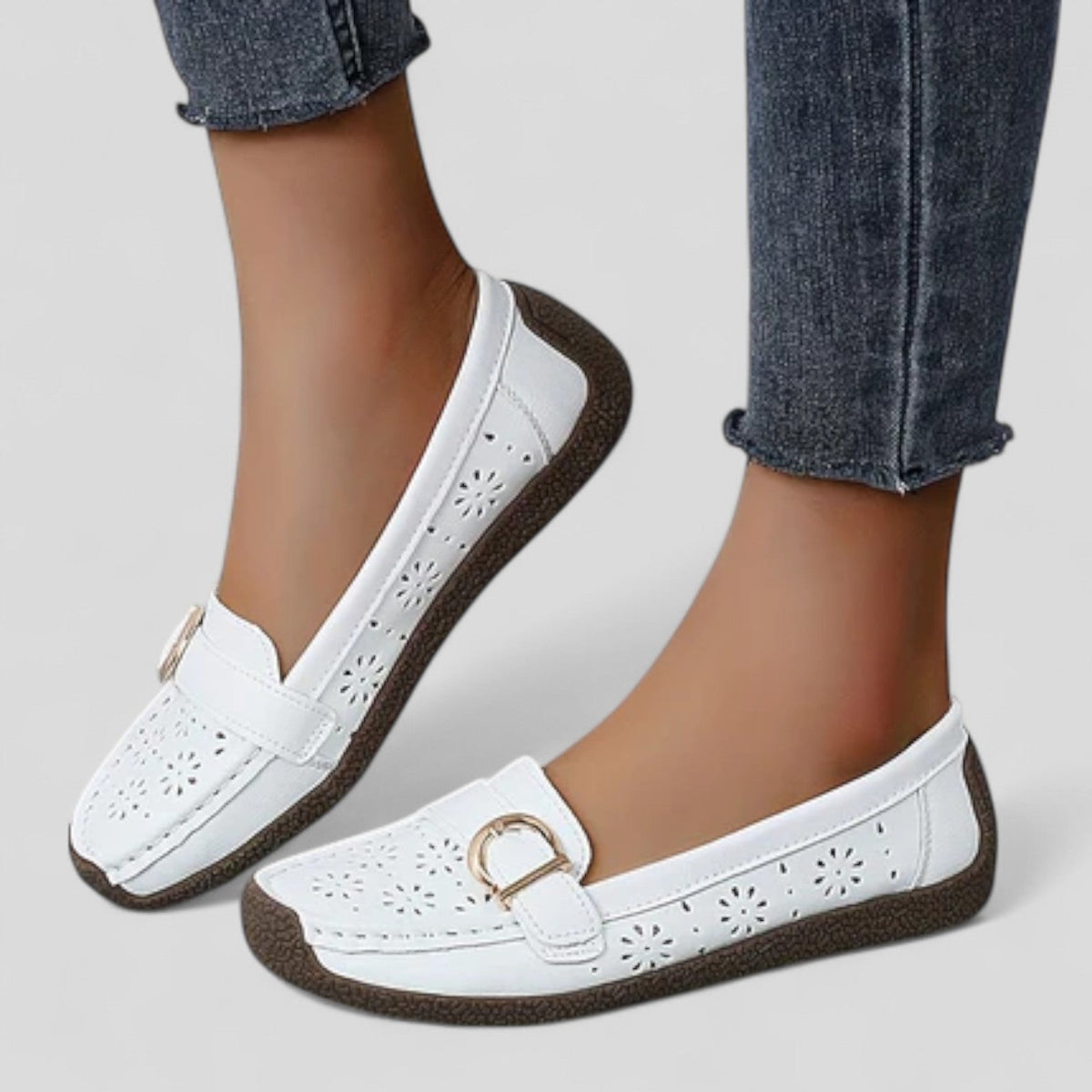 Mirelsa | Mocasines elegantes en color Blanco