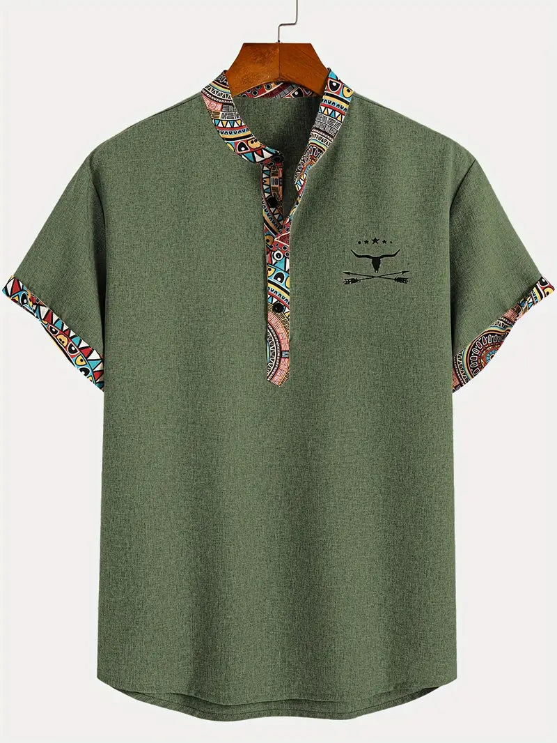Adolfo | Camisa elegante de manga corta