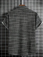 Camilo | Camisa elegante de rayas y cuadros