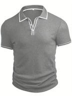 León | Elegante polo de manga corta