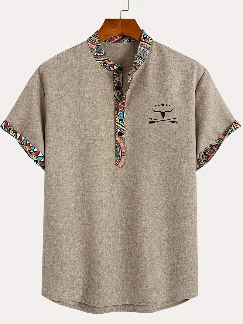 Adolfo | Camisa elegante de manga corta