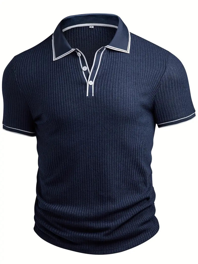 León | Elegante polo de manga corta