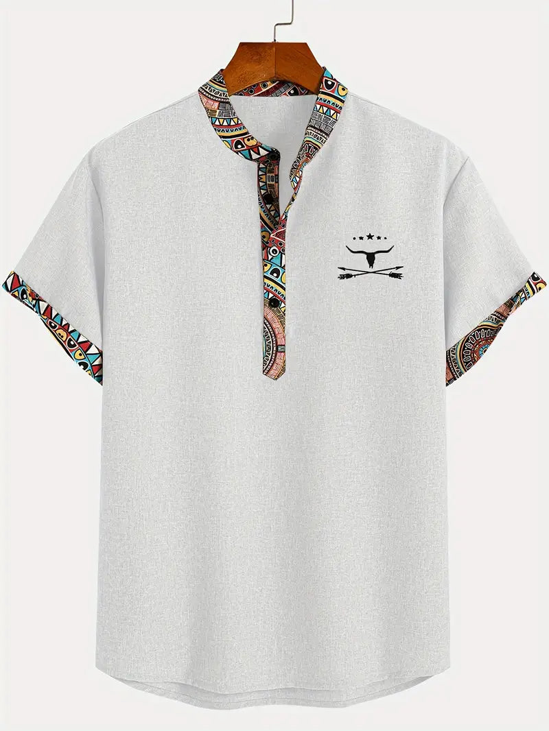 Adolfo | Camisa elegante de manga corta