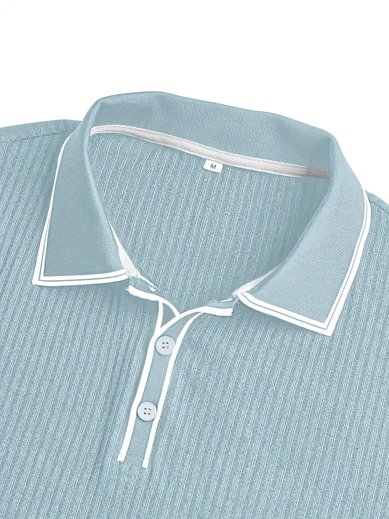 León | Elegante polo de manga corta