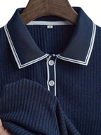 León | Elegante polo de manga corta