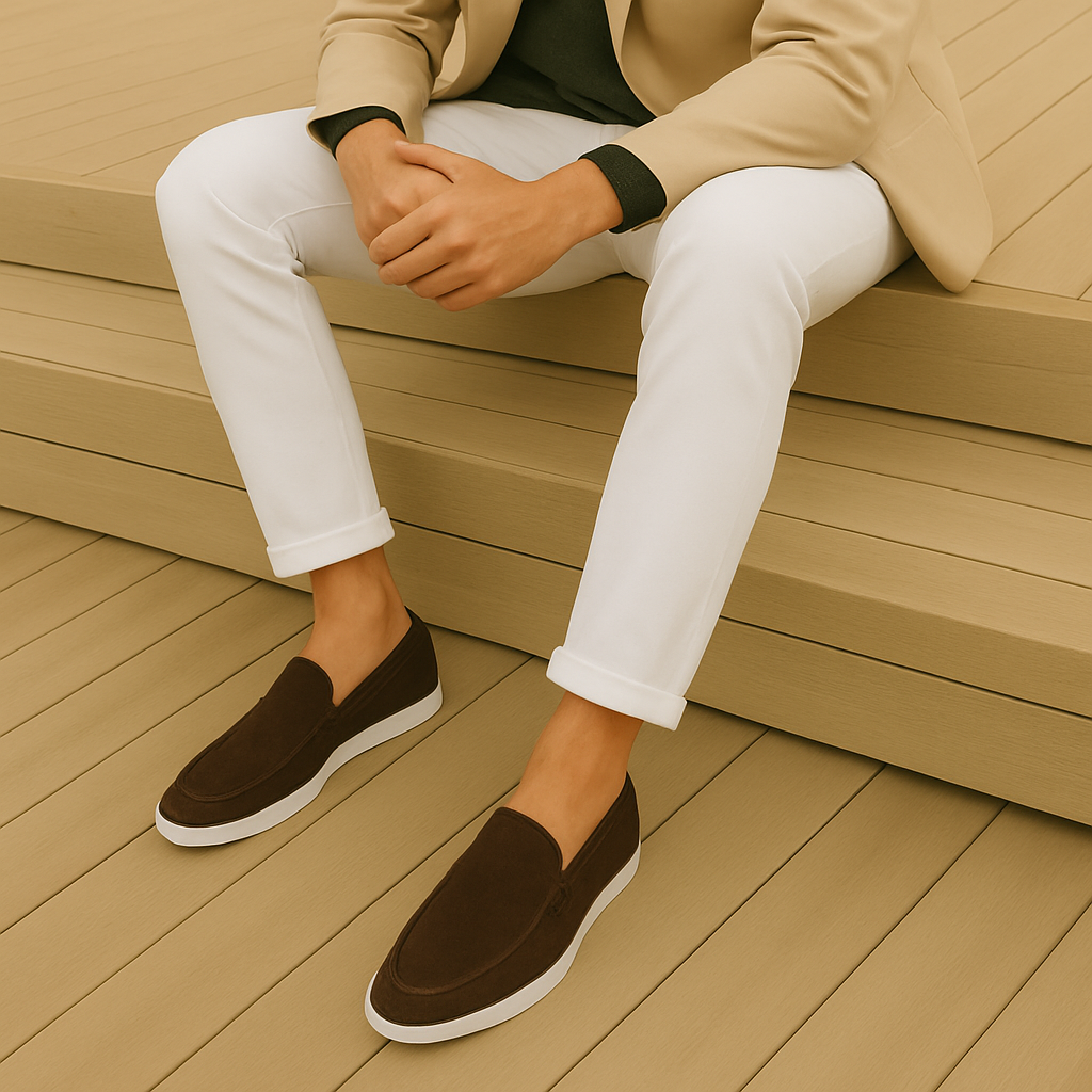 Raúl | Mocasines elegantes de ante