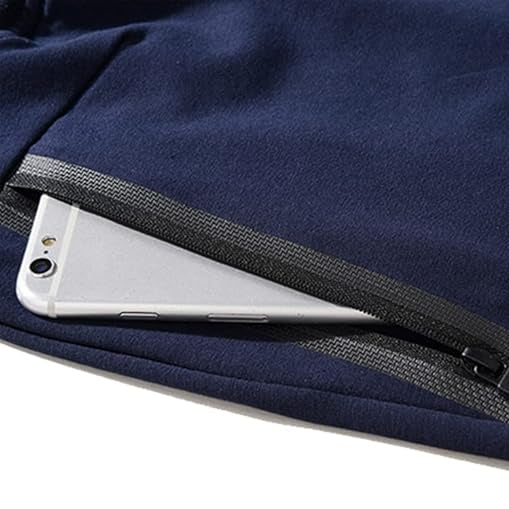 Federico | Pantalones cortos de algodón con bolsillos con cremallera