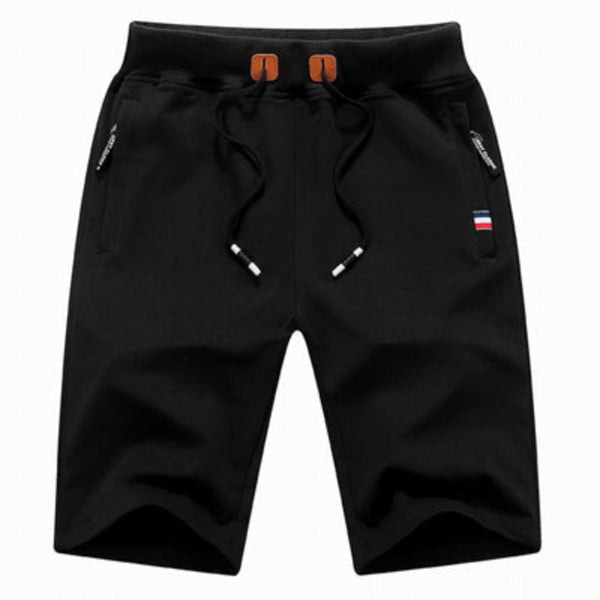 Federico | Pantalones cortos de algodón con bolsillos con cremallera