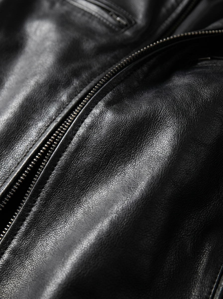 Cayetano | Chaqueta de cuero informal