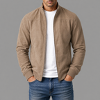 Clemente | Chaqueta de ante hecha a mano